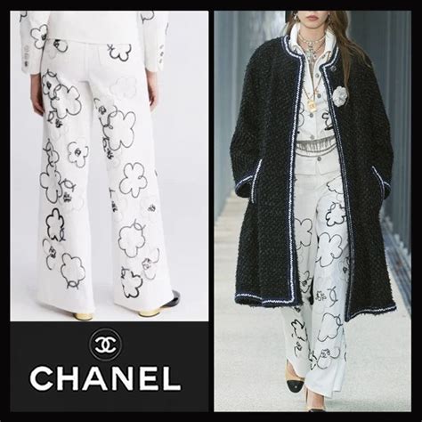 chanel denim jeans 2022|Chanel spring 2022 dresses.